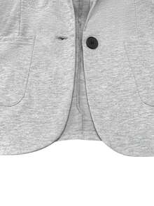 Bộ 2 món áo khoác dài tay và quần thể thao nhẹ, dáng casual dành cho nữ, chất liệu polyester, có thể giặt máy, thích hợp cho mùa xuân và mùa thu. - Xám - Xem 9