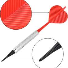12pcs/Set 14g Iron Safety Soft Tip Darts Set - Includes 36pcs Plastic Soft Tips - Suitable For Electronic Dart Boards - Multicolor - View 8