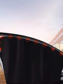 1 Pc Magnetic Car Window Sun Shade - Summer UV Block Heat Insulation Full Blackout Side Window Cover - Multicolor - View 2