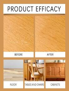 jakehoe 2-In-1 Wood Floor Refinishing & Repair Kit, Dual-Tone Set. Furniture, Flooring, Wooden Door Quick Fix Solution. Scratch Concealer, Repaint, Renew. For Hardwood, Redwood, Walnut, Universal Use. Fast-Acting, Non-Damaging, Long-Lasting Water-Resistant & Wear-Resistant. Bid Farewell To Scratches, Restore Original Wood Tone, Revive Old Furniture. - Liquid - View 5