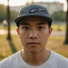 Anth Co Lunar Adjustable Five-Panel Waterproof Cap - 灰色 - 查看 4