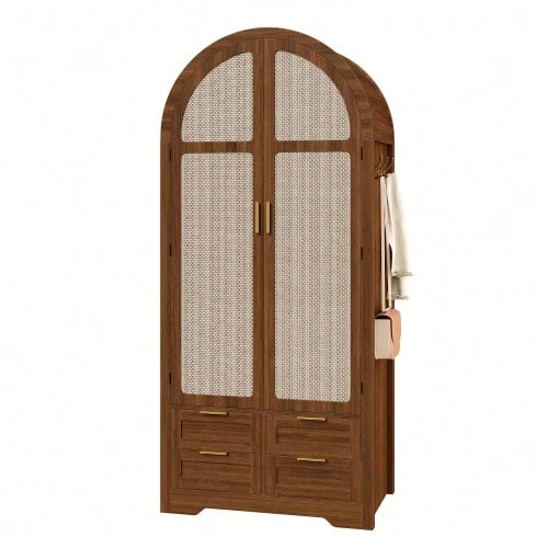 Bedroom Armoires - Walnut - View 1