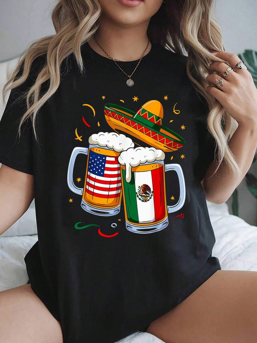 Women T-Shirts - Black - View 1
