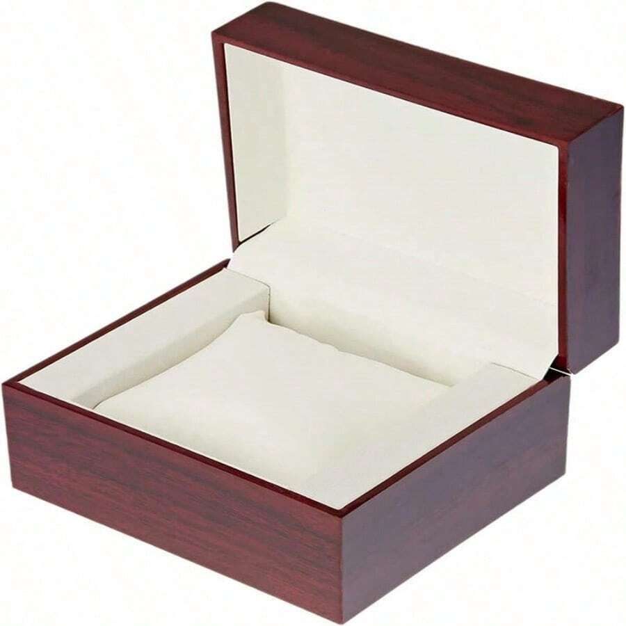 1PC High End Wooden Box Packaging Gift Special Wooden Box With Watch Packaging Gift Box Wooden Packaging Box - Multicolor - View 1
