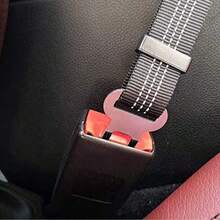 Elastic Nylon Dog Seat Belt, Suitable For Small And Large Dogs, Adjustable, Reflective, Lead Strap, Puppy Travel Car Safety Leash - Multicolor - View 6