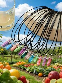 12 piezas/set Collar colgante geométrico - Multicolor - Ver 7