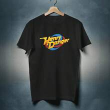 Reprint Rare New Shirt Henry Danger, Active Logo T-Shirt Fu - 黑色 - 查看 2