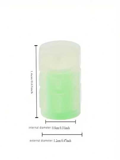 这套16套夜光轮胎气门嘴帽适用于所有车辆，例如汽车、摩托车、卡车和自行车。它们采用耐用的ABS材料制成，是通用型车辆气门嘴帽。