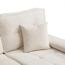 Sofas & Couches - Light Beige + Foam + 3 Seat + Foam - View 7