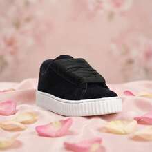 Kit 2 Pares de Tênis Feminino Casual Versátil Confortável e Elegante Para Qualquer Ocasião - Preto + Branco - Visão 8