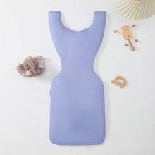 1 pieza Saco de dormir ligero y suelto con estampado de elefante para bebé recién nacido, 0.5 TOG, retardante de llama con doble cepillado de 180g, adecuado para un mejor descanso de los bebés, primavera/verano - Púrpura malva - Ver 2