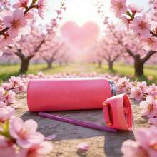 Owa Laaa Hot Pink Insulated Stainless Steel Water Bottle With Straw, Sports Water Bottle, Great For Travel, 32 Oz, It Is Suitable As A Gift For Birthdays, Halloween, Thanksgiving, Valentine's Day, Christmas And New Year. - Màu Hồng Tươi - Xem 2