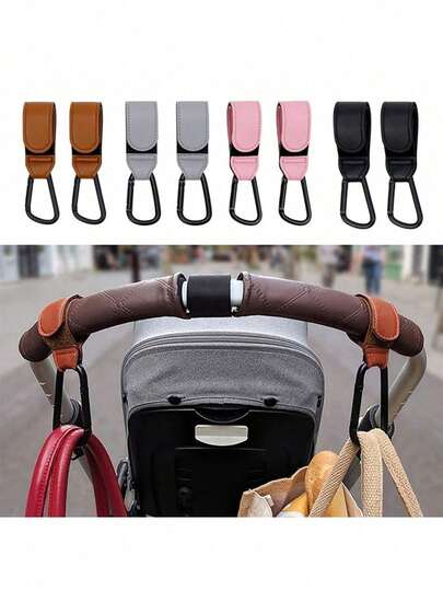 360° Universal Stroller Hook For On-The-Go Parents – No Drilling Required, Versatile Hook And Loop Design For Hanging Bags, Backpacks, Diaper Bags, Shopping Totes And More; Hands-Convenience For Travel, Errands, Airport Transfers, Daily Adventures; Compact, Durable Attachment Perfect Gift For Parents And Caregivers Wherever You're Going, From Streets To Maternity Travel
