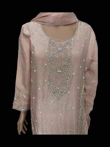 Heavy Work Salwar Kameez, Cultural Wear For Women, Aug32 - Multicolor - View 3