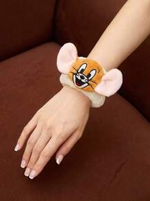 TOM & JERRY X Joivida 可爱杰瑞老鼠图案吸水浴臂带——洗脸时保持衣物干爽 - 彩色 - 查看 4