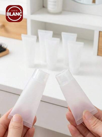 10 个 10ml/30ml 可再填充空瓶，带螺旋盖，适用于化妆品容器，适用于乳液、沐浴露、洗发水、清洁剂、面霜等。旅行配件