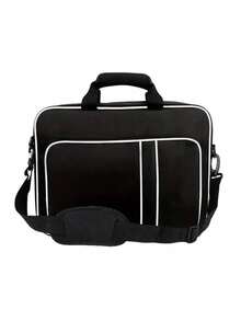 便携包、旅行收纳包，兼容光盘版和数字版，可作为主机、手柄、游戏卡带的保护肩包，万圣节装饰 - 彩色 - 查看 3