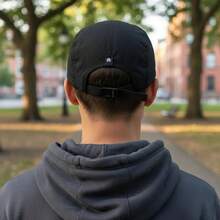 King Urbano Original Flat Brim Five Panel Cap - 黑色 - 查看 2