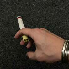 1个逼真仿真香烟雪茄模型玩具，创意恶搞礼物道具，适合角色扮演、生日/情人节礼物 - 彩色 - 查看 7