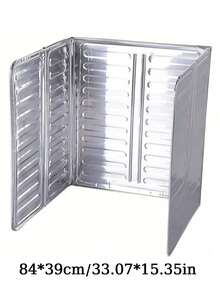 厨房防油溅罩（1个装），铝制厨房防溅罩，燃气灶隔热产品，铝箔耐热烹饪板，两种款式可选，单独出售，燃气灶防油溅罩，厨房防溅罩，电磁炉盖罩，燃气灶盖，厨房防溅墙，炉灶防溅墙，防溅锅，便携式厨房护理产品，厨房置物架下海绵，室内实用，家用厨房 - 彩色 - 查看 14