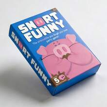Snort Funny Party Game – Family-Friendly Puzzle Game With 150 Cards For Hilarious Gatherings - Hồng - Xem 6