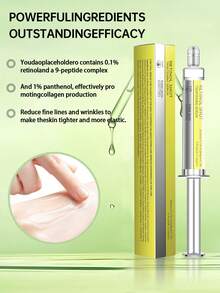 视黄醇精华液 - 视黄醇紧致护理，温和滋养并提亮肌肤；视黄醇眼霜 - 改善肌肤光泽 | 韩国护肤 - 10毫升面部精华液 - Retinol - 查看 4