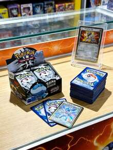 4/8/12包宝可梦白焰补充包，包含对战与进化交易卡，惊喜全息稀有卡，随机款式，是动漫和宝可梦粉丝的理想礼物。 - 彩色 - 查看 5