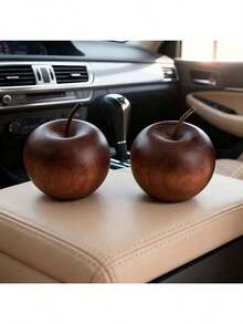 1个苹果造型木质香薰机，苹果香味，优雅木质精油香薰机，棕色木纹，无需明火操作，全自动扩散系统，适合家庭使用 - 彩色 - 查看 11