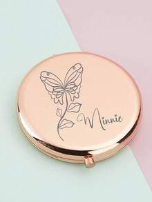 1个可定制花卉图案的便携式折叠化妆镜，适合作为礼物送给孩子、女儿、姐妹、闺蜜、伴娘等。既可用作化妆镜，也可作为教师节、结婚纪念日、情人节等场合的礼物。 - 軍綠色 - 查看 10