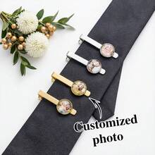 1 chiếc kẹp cà vạt tùy chỉnh, có thể khắc chữ, chất liệu kim loại, thích hợp làm quà tặng Ngày Valentine, Ngày của Cha, quà tặng cho chồng, quà tặng cho bạn trai. Chiếc kẹp cà vạt này nhiều màu sắc, dễ thương, tinh nghịch, vui nhộn, mang phong cách Kawaii, thời trang, unisex, giản dị và đa năng. Có thể tùy chỉnh, cá nhân hóa và độc đáo, làm cho nó trở thành một món quà lý tưởng cho cả nam và nữ, thích hợp cho bạn trai, bạn gái, gia đình, bạn bè, người thân. - Nhiều màu - Xem 8