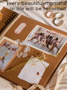 Album ảnh lưu niệm, dành cho việc tự làm album ảnh lưu niệm, album ảnh cưới và kỷ niệm, album ảnh gia đình, album tốt nghiệp, album kỷ niệm, thích hợp làm quà tặng cho bạn bè, gia đình, bạn học, album kỷ niệm tiệc tùng. - Phong cách góc cổ điển - Xem 9