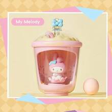 Miniso 三丽鸥美乐蒂/酷洛米/牛奶熊/凯蒂猫快乐烘焙系列盲盒 - 烘焙主题角色设计，精致甜点装饰，桌面摆件/收藏玩具，日常使用，生日礼物，PVC材质（随机1个） - 彩色 - 查看 3