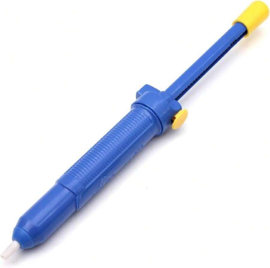 13 Inch Desoldering Pump – Solder Sucker With Teflon Tip, Anti-Static, Lightweight, For PCB Repair & Electronics