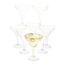 Clear Plastic Margarita Glasses, 10.8 Fl Oz, 8 Pieces, By - 1 - 查看 5
