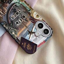 New York City Design Phone Case Protective CoverFor  17 17pro 17promax 16Pro,16ProMax,14,15,16,13,14,15,12,11 Promax,Plus,Glossy,Rugged Durable, Scratch-Resistant, And Stylish A Perfect Gift. - Multicolor - View 5