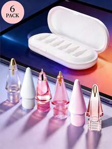 1-3 Gen Apple Pencil & Apple Pencil Pro Compatible 2B Soft Replacement Nibs, 6pcs Set For IPad Pro Stylus - Multicolor - View 17