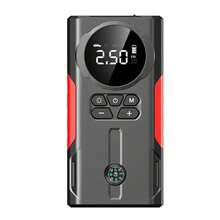 12V Car Jump Starter And Air Compressor 2-In-1 Device, Portable Car Battery Charger With Emergency LED Light, Tire Inflator, Compass For Outdoor Use - Multicolor - View 13