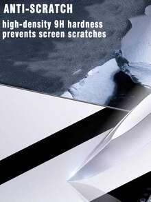 2pcs Anti-Spy Screen Protector Film, Compatible With 9th Gen (10.2-Inch)/ 10th Gen (10.9-Inch) 2022/ Air (11-Inch) 2024/ Air (13-Inch) 2024/ Pro (11-Inch) 2024/ Pro (13-Inch) 2024/ Air 13 2025(M3)/ Air 11 2025(M3)/ 2025( A16), Scratch-Resistant, Compatible With Samsung Tablets - Black - View 8