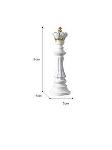 Mini International Chess Piece Set, King, Queen, Knight, Bishop, Crafts, Miniature Figurines, Home Decor, Desktop Ornament Accessories - Multicolor - View 12