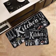 1 szt. Dywan/Dywanik łazienkowy z nadrukiem w litery, wysokiej jakości, elegancki, mały dywanik/dywanik/dywanik do salonu/sypialni, nowoczesny, minimalistyczny, kwadratowy dywanik łazienkowy z imitacji wełny, prostokątny dywanik do salonu i sypialni w stylu nordyckim, wielokolorowy, antypoślizgowy spód, składany i do przechowywania, Elevate Home Decor - Wielokolorowe - Zobacz 8