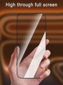2pcs 9H Hardness Tempered Glass Screen Protector, Bubble-Free Installation, High Sensitivity, Compatible With Phone Cases. Suitable For 17, 17Pro, 17 Pro Max, 17Air, 16, 15 Pro Max, 14, 13, 12, 11, X. - Clear - View 3