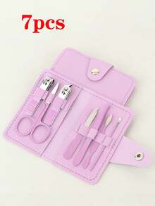 16pcs Professional Stainless Steel Manicure And Pedicure Set, Includes Nail Clipper, Scissor, Ear Pick And Travel Kit, Foot And Beauty Care Tools For Experts - Multicolor - View 38