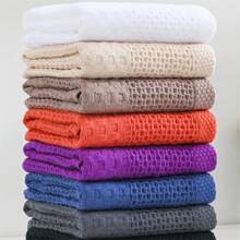 3/4片装华夫格纹洗碗布，柔软吸水厨房清洁蜂窝布 - 34*34cm - 查看 2