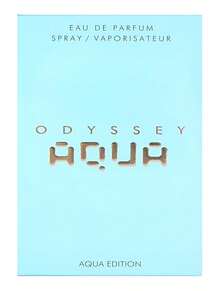 Odyssey Aqua Edition By Armaf EDP 100ml/3.4oz Spray Cologne Men - Long-Lasting Fresh Aquatic, Crisp Mint & Marine Notes Combined With Woody Amber Background | Luxury Arabian Designer Brand Full Size Bottle | Clean Energizing Summer Essential Gift - Odyssey Aqua Edition - 查看 3