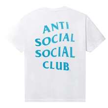 Anti Social Social Club A Drop In The Bucket T-Shirt Mens - White - View 2