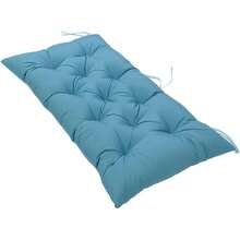 Waterproof Outdoor Bench Cushion With Straps - 47.2"X19.7" Thick Pad For Garden Swing, Patio Chair & Loveseat, Durable & Fade Resistant Seat Cushion - 藍色 - 查看 8