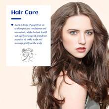 HIQILI Grapefruit Essential Oil, 100mL/30mL/10mL Pure Natural Plant Oil For Hair Care, Moisturizing & Nourishing Skin, Diffuser, Humidifier, Massage, Relaxation, Relieve Fatigue - Grapefruit - View 5