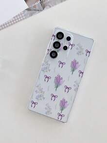 1个紫色蝴蝶结郁金香图案相机镜头保护盖，兼容三星、Nothing、Pixel、INFINIX、苹果、小米红米等品牌手机。 - 彩色 - 查看 2