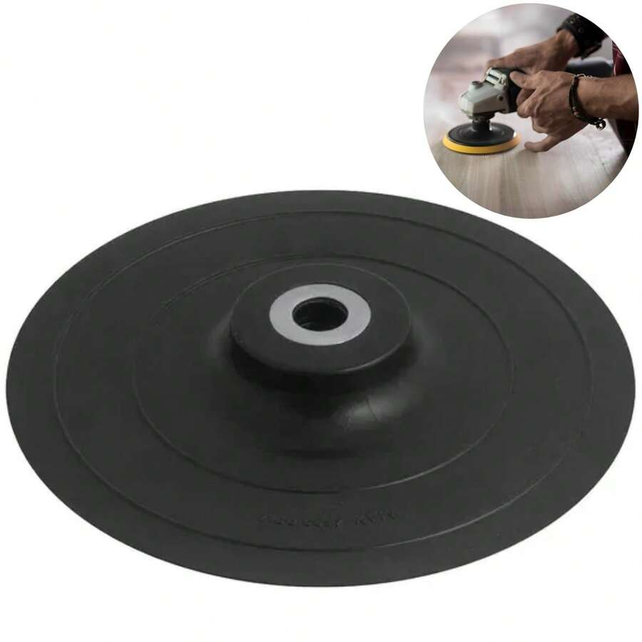 Suporte de Borracha para Disco de Lixa Boina | Fertak - 125mm - Entrada do Brasil (220V) - Visão 1