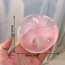 1个/2个慢回弹蓝色/粉色手工捏捏球，6厘米圆形减压捏捏玩具，是节日礼物、趣味可爱礼物、生日、复活节、万圣节、圣诞节、派对填充物的理想之选。 - 彩色 - 查看 10